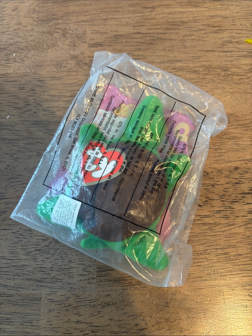 Turtle Beanie Baby Toy